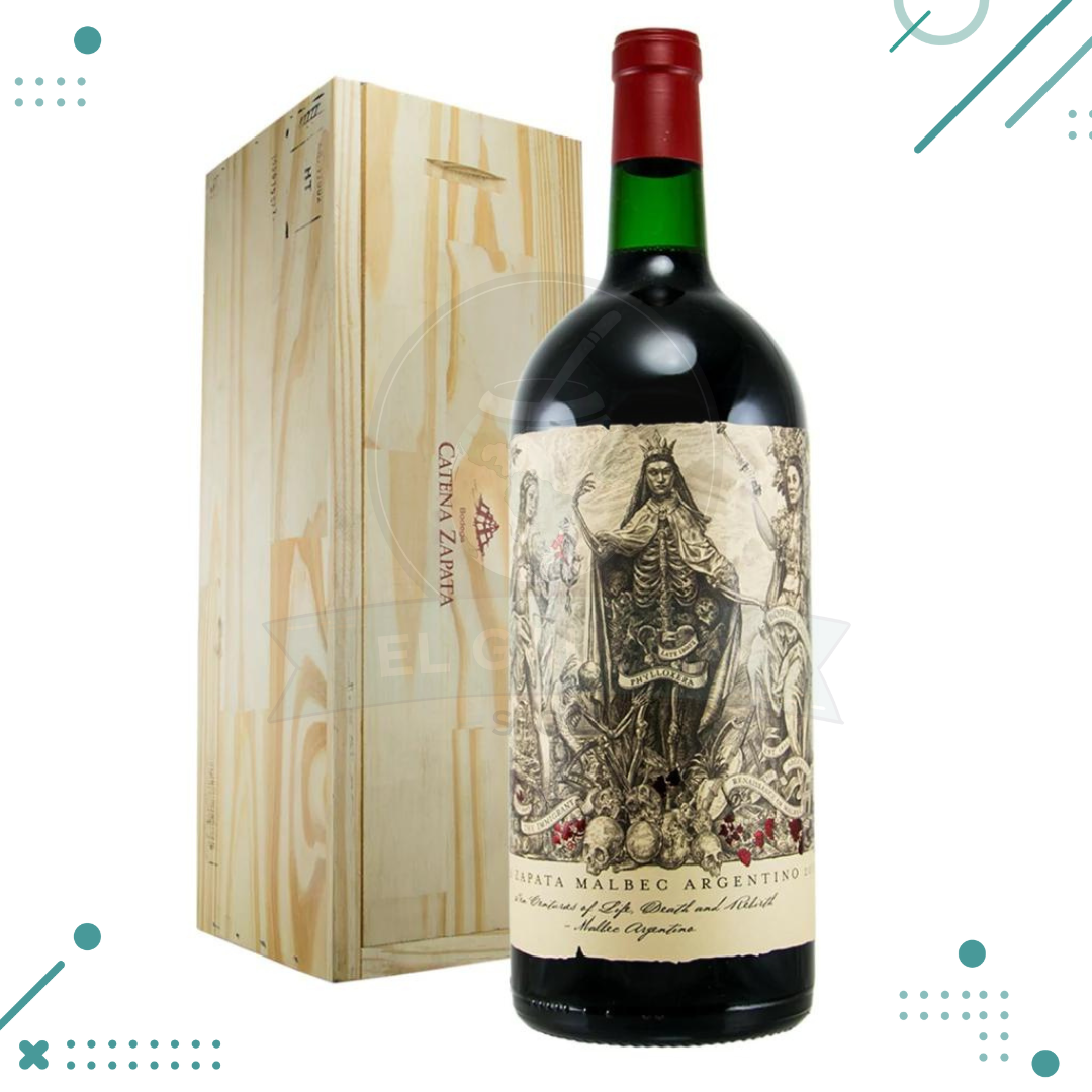 Vino Catena Zapata Malbec Argentino Litros Caja Madera Regalo El