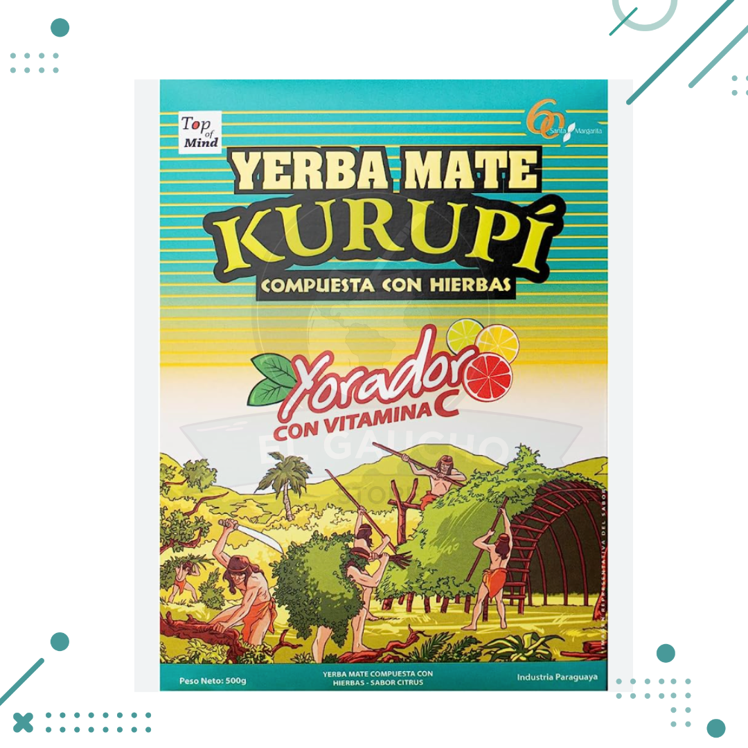 Yerba Mate Kurup Yorador Gr Paraguay El Gaucho Store