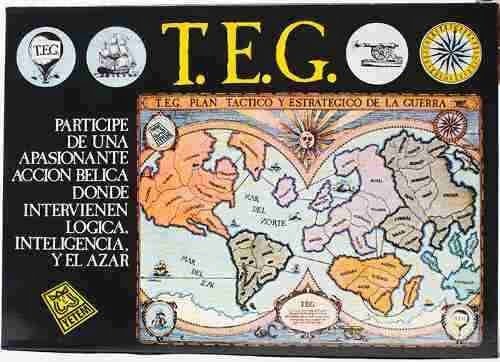 Manuscrito Leeds milla nautica T.E.G Plan Táctico Y Estratégico De La Guerra Juego De Mesa (900gr) - El  Gaucho Store