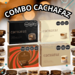 Combo 4 Alfajores Cachafaz x6un (Total 24un) (negro, blanco, mousse, maicena) (1.5kg)