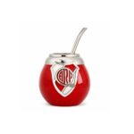 Mate River 100% Artesanal + Bombilla de Acero Inoxidable