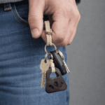 Llavero De Estribo Con Cuero - Imagen 2