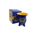 Mate Boca Juniors 3 Patas Ceramica