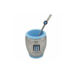 Mate Aluminio Racing Club con Bombilla Modelo 2