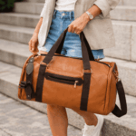 Bolso de Cuero Argentino 100% Color Suela - Imagen 2