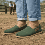 Alpargatas Suela Goma, Color Verde Premium Pampero - Imagen 2