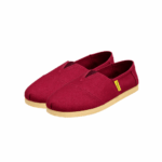 Alpargatas Suela Goma, Color Bordo Premium Pampero