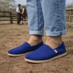 Alpargatas Suela Goma, Color Azul Premium Pampero - Imagen 2