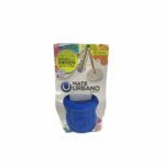 Mate Urbano Plastico LISO + Bombilla incluida, Color AZUL - Imagen 3