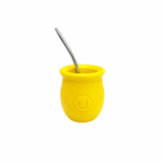 Mate Urbano Plastico + Bombilla incluida, Color AMARILLO