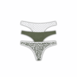 Pack x3 Colaless Algodon “Sol Y Oro” – Modelo 5, Talle 3