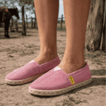 Alpargatas Reforzadas, Color RAYAS ROJAS Premium PAMPERO - Imagen 2