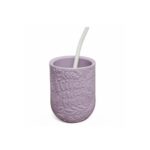 Mate 3D Flores LILA + Bombilla de regalo