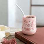 Mate Nordico ROSA + Bombilla de regalo - Imagen 2