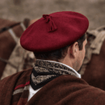 Boinas Lisas Vuelo 32Cm, Color MORADO - Imagen 2