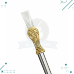 Bombilla De Alpaca Y Bronce COPA DEL MUNDO (15cm aprox.) - Imagen 2