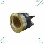 Mate Imperial Calabaza Con Virola Lisa de Alpaca, Base Bolitas, Color Negro (13x10cm aprox.) - Imagen 2