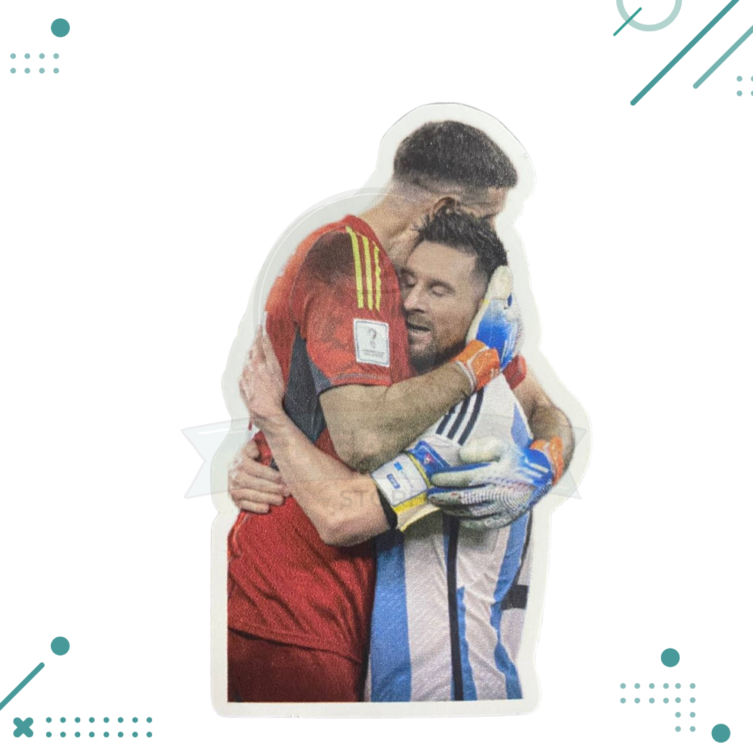 Sticker Selección Argentina –Messi Y Dibu Martinez - El Gaucho Store