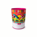 Lata XL Mijo CON PICO VERTEDOR - paisajes, color rosa - Imagen 2