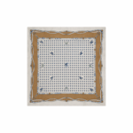 Pañuelo Fratello para Cuelo, Diseño Caballos Color Beige