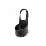 Porta Mate, Cuero Color Negro - Imagen 4