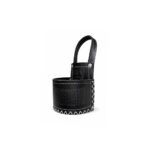 Porta Mate, Cuero Color Negro - Imagen 3