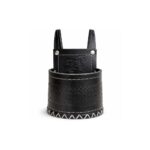 Porta Mate, Cuero Color Negro - Imagen 5