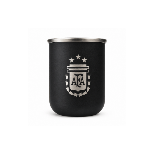 vaso2 (83) Mate Acero Inoxidable AFA + Bombilla - Imagen 1