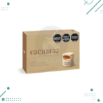 Alfajor Cachafaz Maicena, relleno con Dulce de Leche, decorado con Coco Rallado (Caja de 6u.) (360gr.)