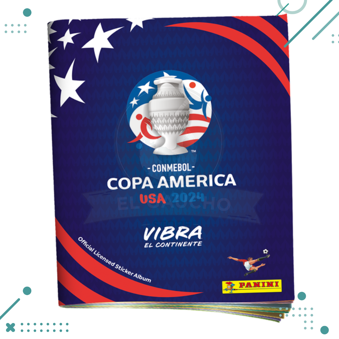 Album de figuritas COPA AMERICA USA 2024 El Gaucho Store