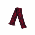 Faja Gaucho - Cinto N°12, Negro y Rojo (Aprox 3mts)