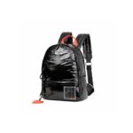 Mochila Engomada “Las Oreiro” Color Negro (27x32cm Aprox.)