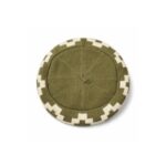 Boina De Hilo vuelo 32cm Guarda Pampa Beret Gaucho Style Classic Color VERDE