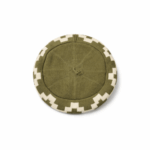 Boina De Hilo vuelo 32cm Guarda Pampa Beret Gaucho Style Classic Color VERDE