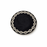 Boina Guarda Pampa/Griega, Vuelo 30cm NIÑOS COLOR NEGRO