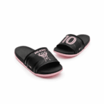 Bagunza Ojotas Chancletas Sandalias, Modelo MIAMI 10 Color Negro Inter Miami