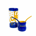 Mate Duo BOCA JUNIORS con Bombilla - Imagen 2