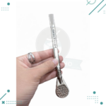 Bombilla Chata Grabado ARGENTINA (16cm aprox.)