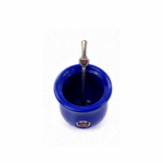 Mate sabio plastico + bombilla San Lorenzo AZUL - Imagen 3