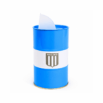 Lata Tambor Grande Grabada 15x9 cm – RACING