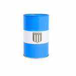 Lata Tambor Grande Grabada 15x9 cm – RACING - Imagen 2