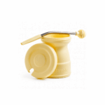 Mate Click, Termico Con Tapa Y Bombilla AMARILLO