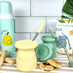 Mate Click, Termico Con Tapa Y Bombilla AMARILLO - Imagen 3
