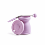 Mate Click, Termico Con Tapa Y Bombilla LILA