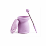 Mate Click, Termico Con Tapa Y Bombilla LILA - Imagen 4