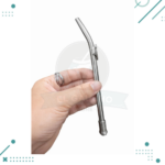 Bombilla Acero Inoxidable, Punta Resorte RIVER PLATE (16cm aprox.) - Imagen 2