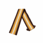 Faja Gaucho - Cinto N°12 Diseño Lineas Tonos Marrones (Aprox 3mts)