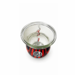 Mate de Vidrio Forrado en Cuero SAN LORENZO - Imagen 4