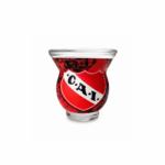 Mate de Vidrio Forrado en Cuero Independiente (CAI)