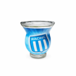 Mate de vidrio forrado en cuero RACING